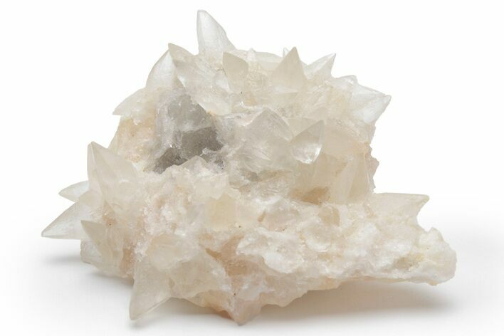 Pale-Yellow, Dogtooth Calcite Crystal Cluster - Pakistan #221368